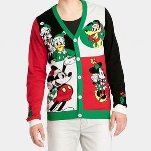 Disney Christmas Cardigan Mickey & Friends (L)